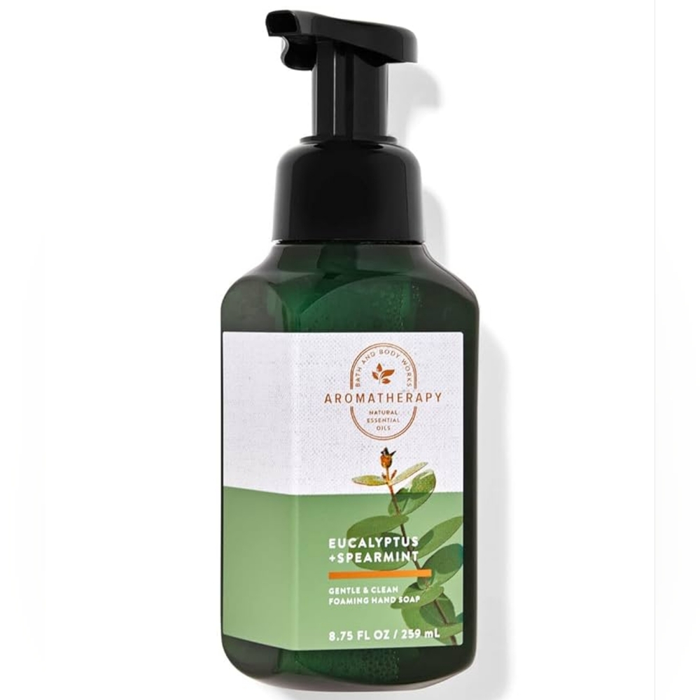Bath Body Works Aromatherapy Eucalyptus Spearmint Foaming Hand Soap 8oz NEW